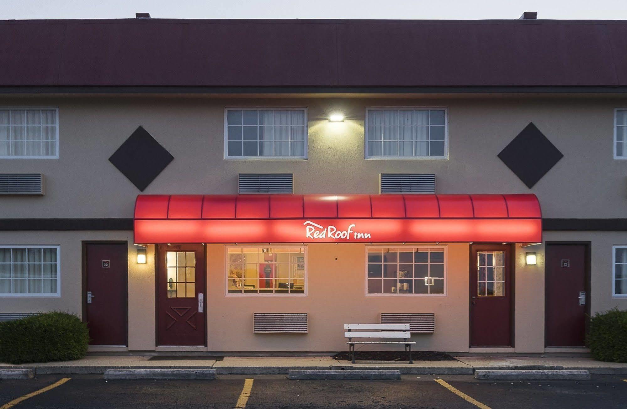 Red Roof Inn Dayton Huber Heights Екстер'єр фото